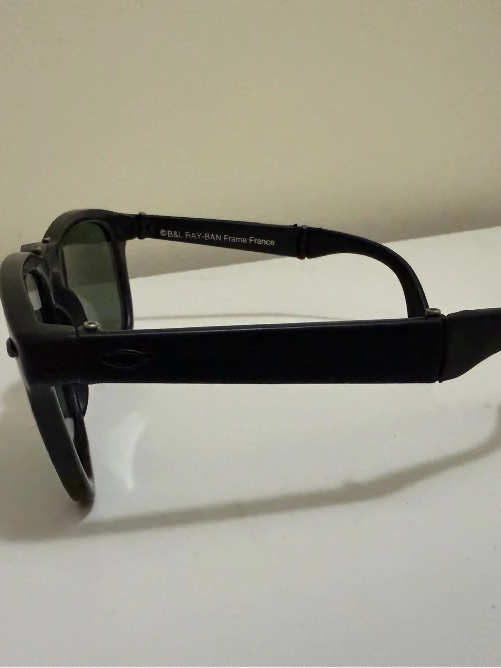 Ray Ban Bausch Lomb Vintage Sunglasses Wayfarer Folding Black Matte
